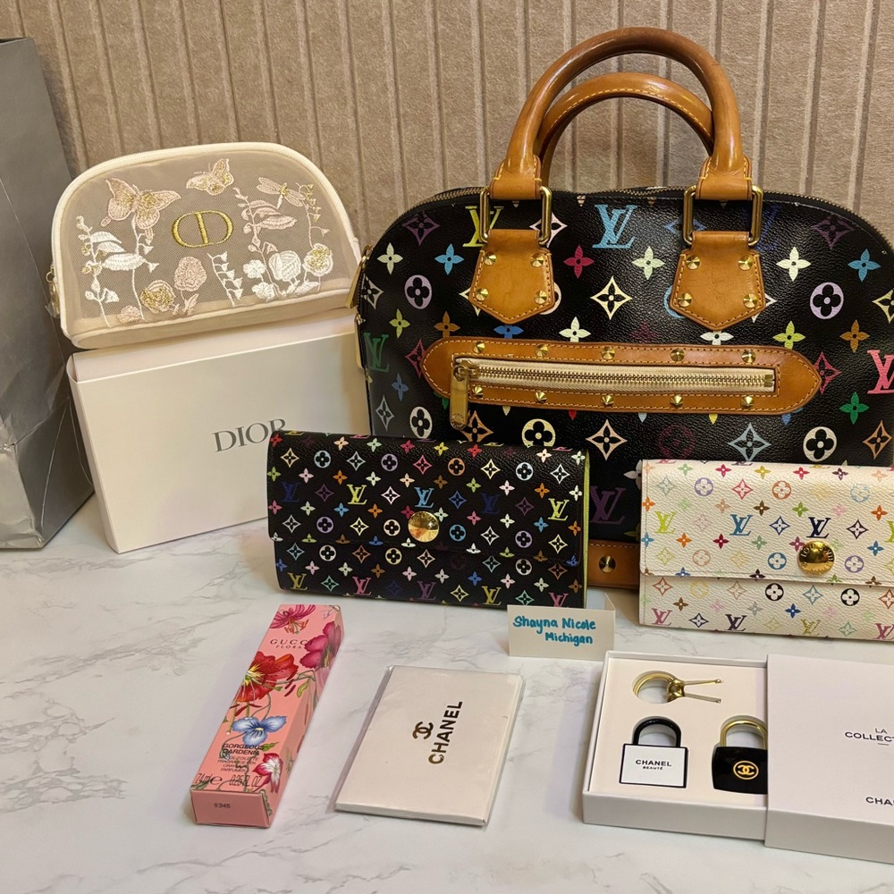 Louis Vuitton Alma and Wallet Gift Bundle